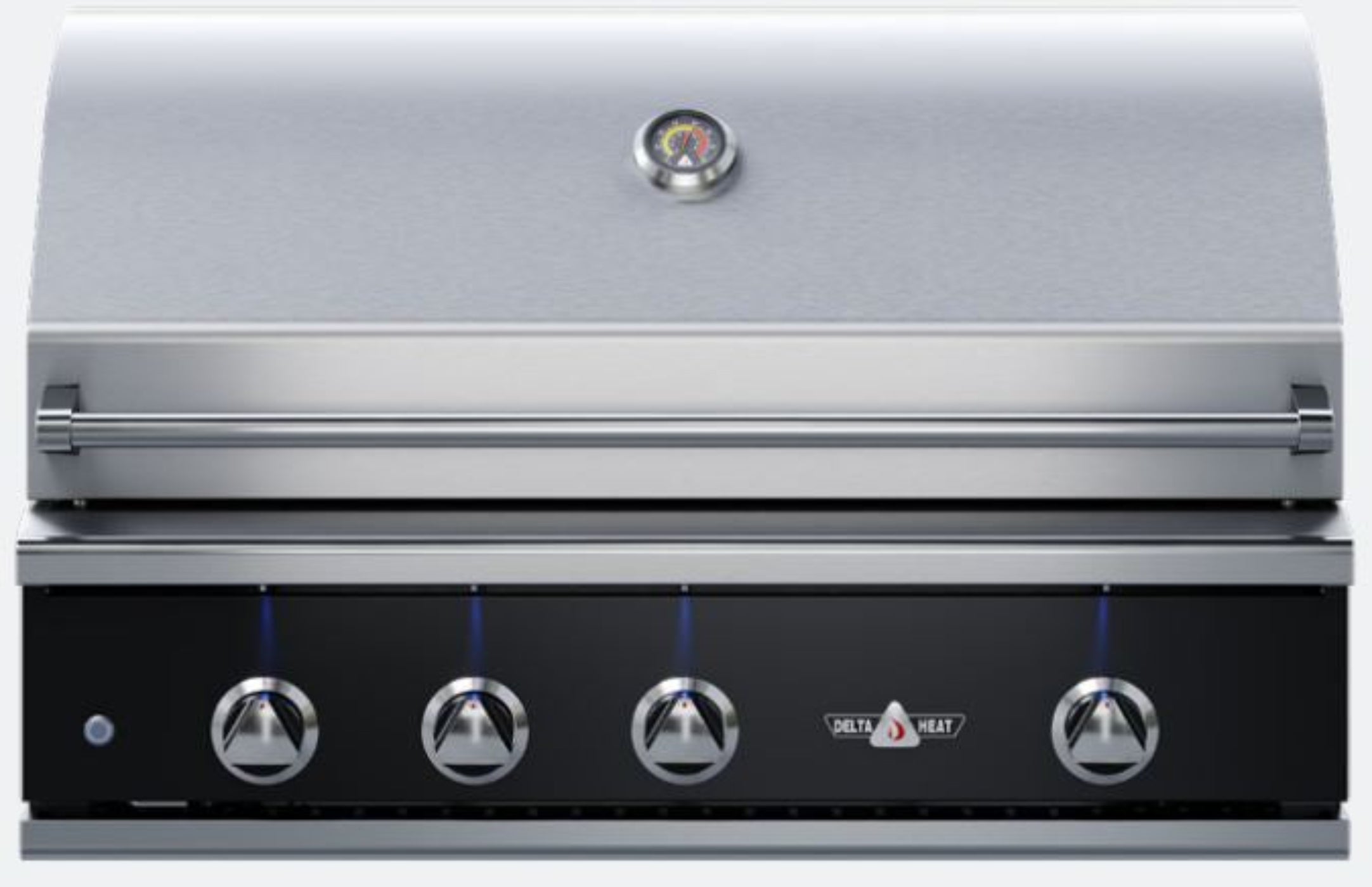 Delta Heat 38 Inch Black Propane Grill with Rotisserie - DHBQ38R-KL