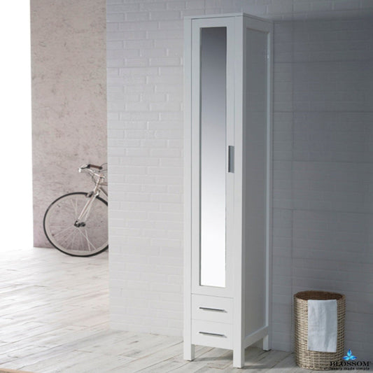 Blossom Sydney 15 Inch Mirror Linen Cabinet - V8001 15 01 L