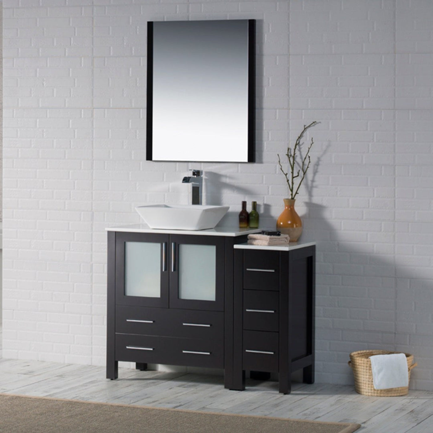 Blossom Sydney 42 Inch Vanity with Side Cabinet - V8001 42 01