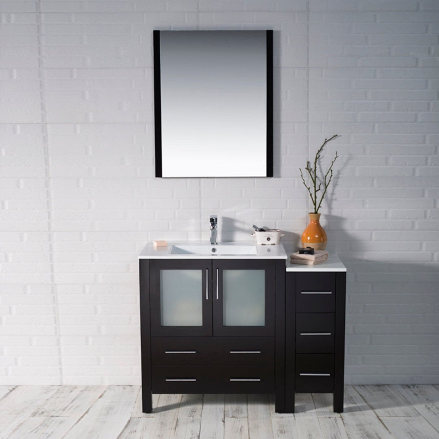Blossom Sydney 42 Inch Vanity with Side Cabinet - V8001 42 01