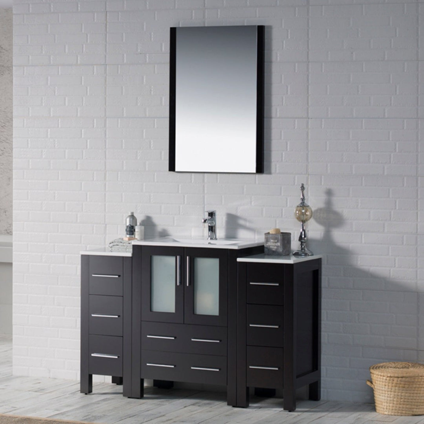 Blossom Sydney 48 Inch Bathroom Vanity with Side Cabinet - V8001 48S 01