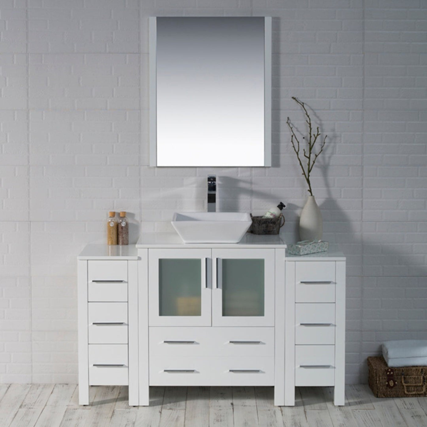 Blossom Sydney 54 Inch Bathroom Vanity with Side Cabinet - V8001 54 01