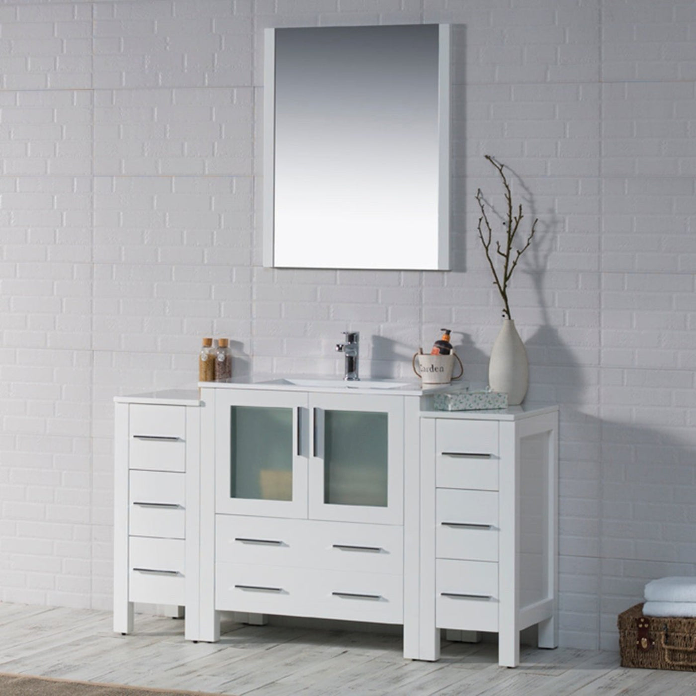 Blossom Sydney 54 Inch Bathroom Vanity with Side Cabinet - V8001 54 01