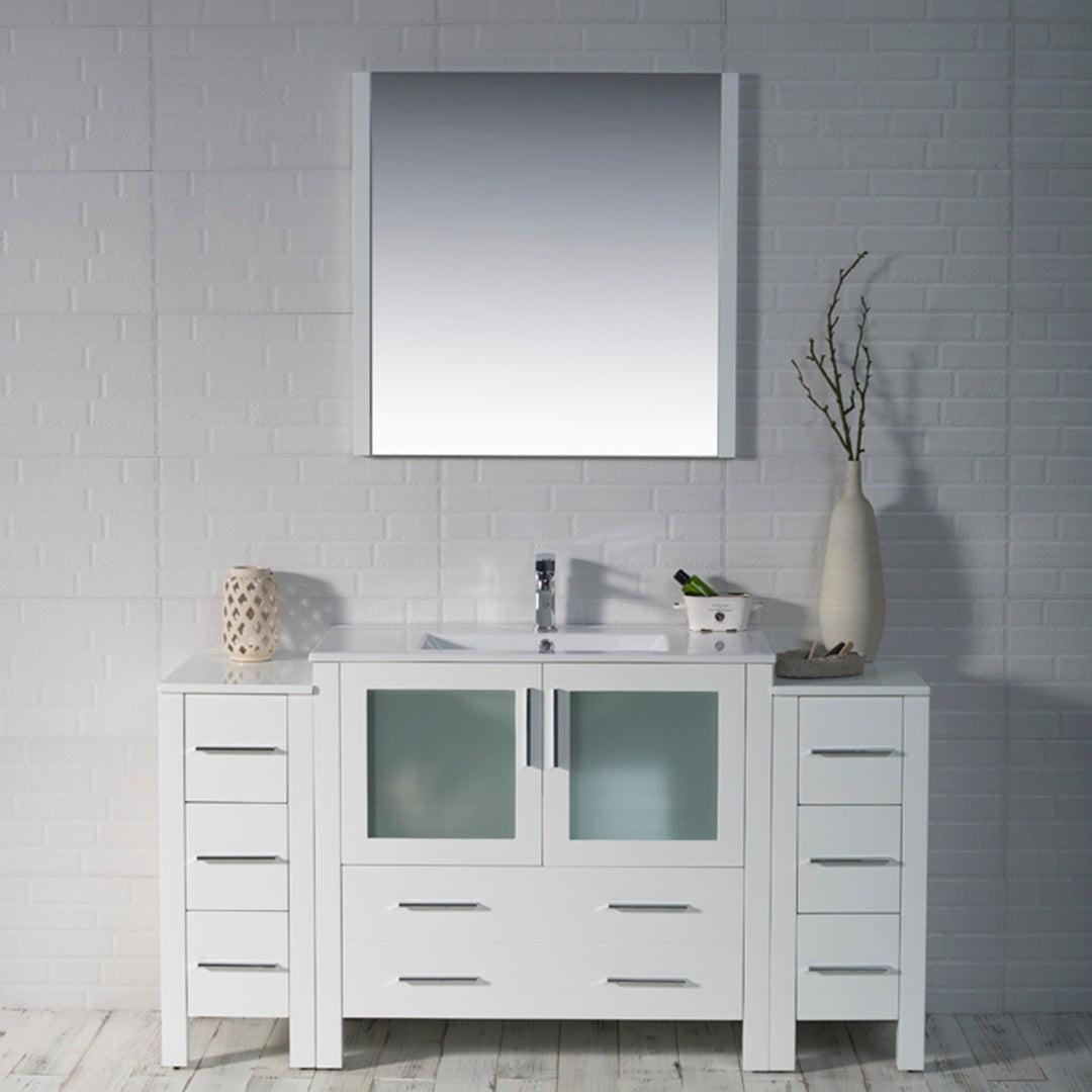 Blossom Sydney 60 Inch Bathroom Vanity with Side Cabinet - V8001 60S 01