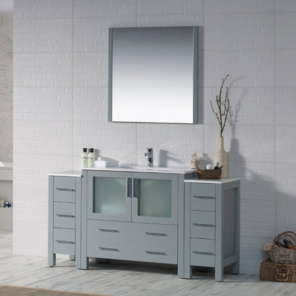 Blossom Sydney 60 Inch Bathroom Vanity with Side Cabinet - V8001 60S 01