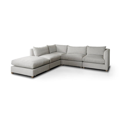 Modway Furniture Valence Modular Sofa: Sink-In Comfort with Supportive Sit, Perfect for Modern Living Spaces!