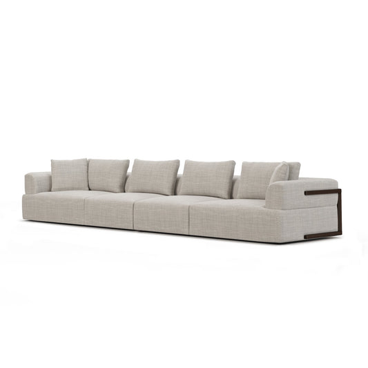 Modway Furniture Warner Luxurious 2 Piece Sofa Set - Stylish Comfort and Modern Design for Your Living Room Decor