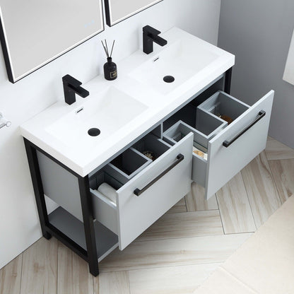 Blossom Riga 48 Inch Bathroom Vanity – Double Sinks - V8022 48 01D