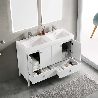 Blossom Lyon 48 Inch Bathroom Vanity – Double Sinks - V8023 48 01D