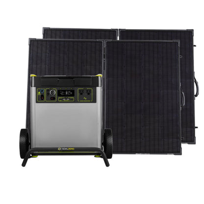 Goal Zero Yeti 6000X + (2) Boulder 200 BC Solar Generator - 44522