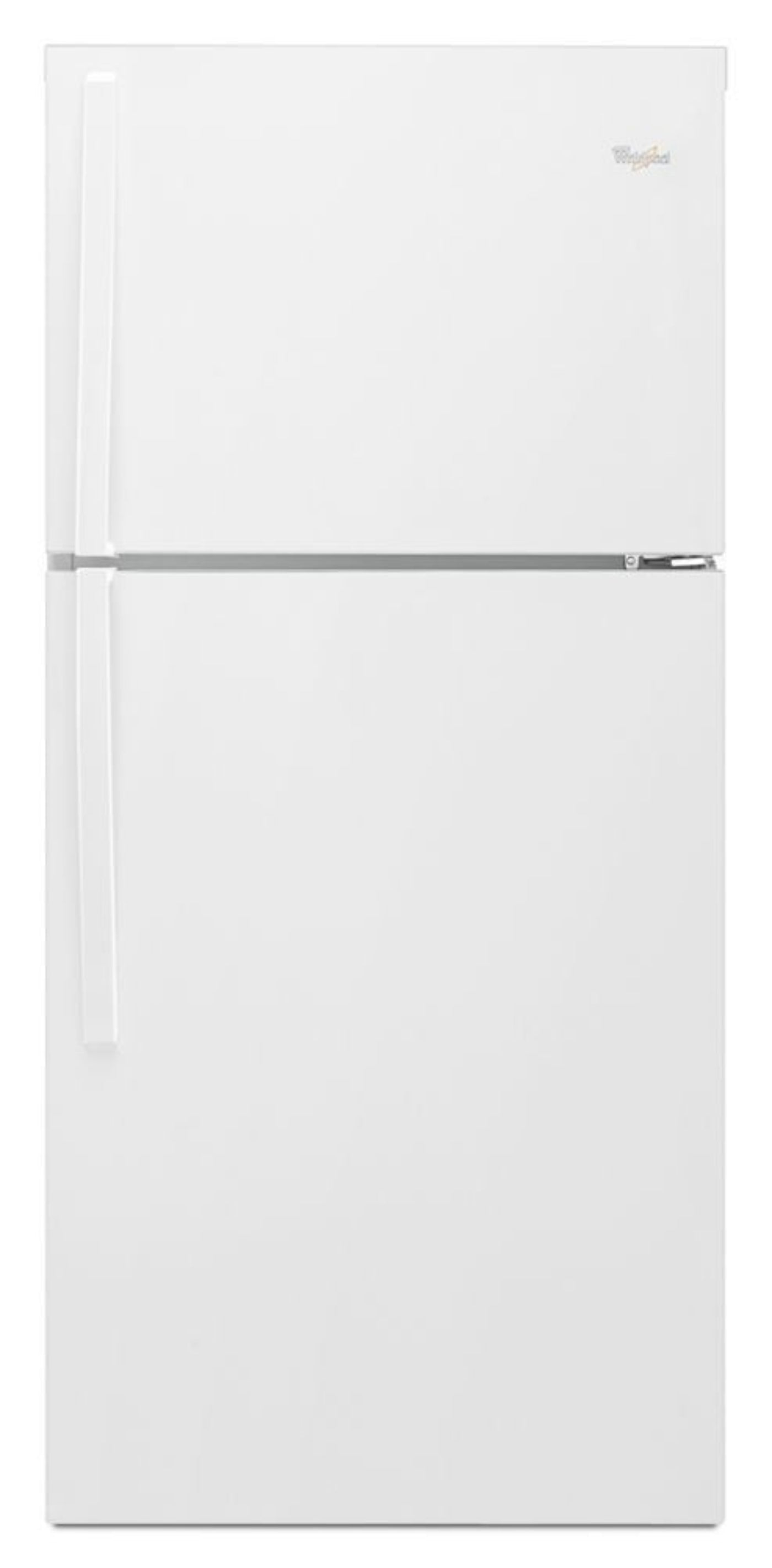 WHIRLPOOL 30-inch Wide Top Freezer Refrigerator - 19 cu. ft. - WRT549SZDW-KT
