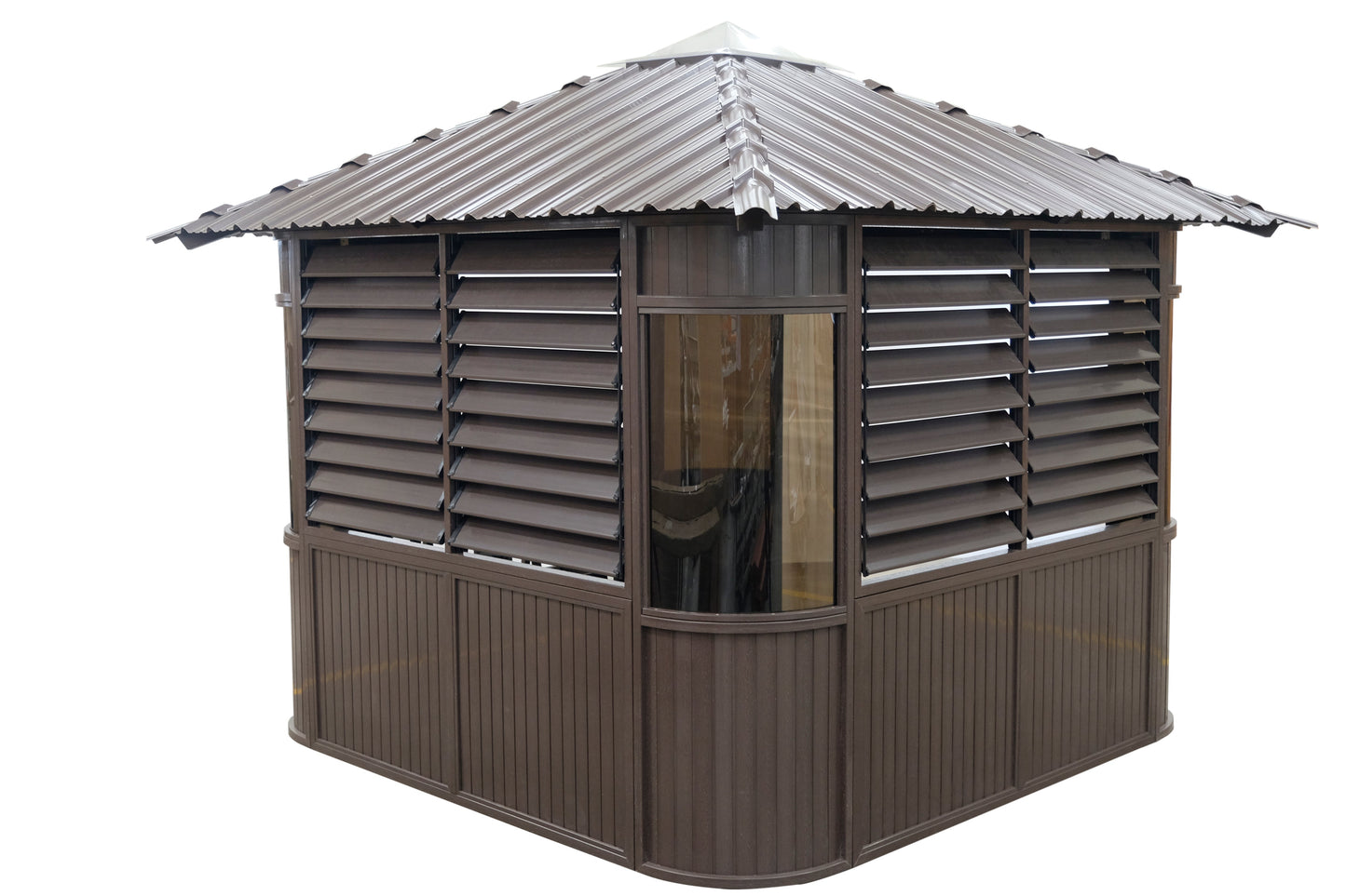 Fraser Gazebo 10ft x 10ft - Coffee