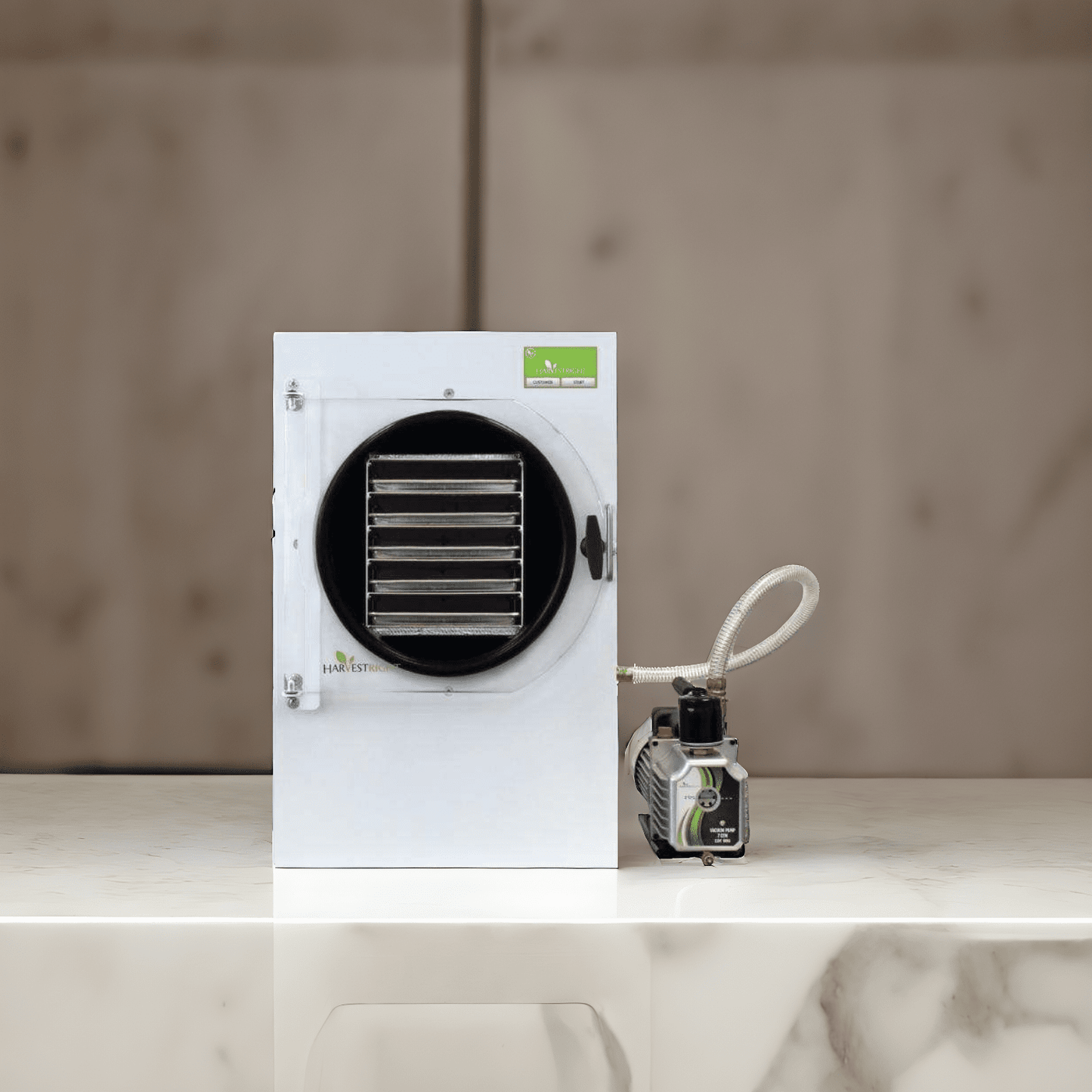 Harvest Right Large Home Freeze Dryer With Oil Pump White - HRFD-PLrg-WH