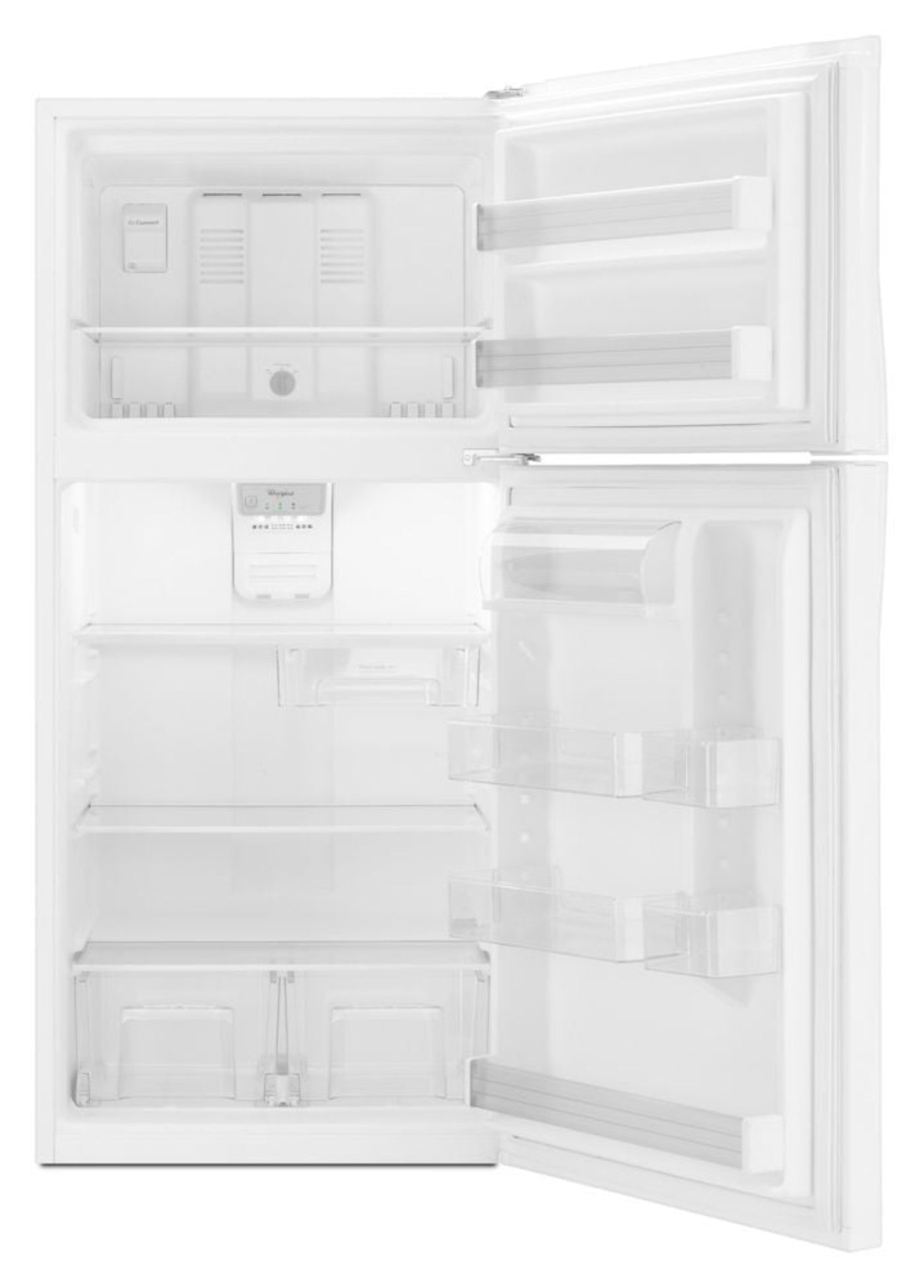 WHIRLPOOL  30-inch Wide Top Freezer Refrigerator - 19 cu. ft. - WRT549SZDW-KT