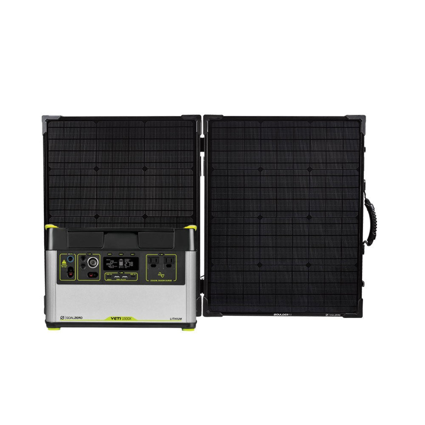 Goal Zero Yeti 1500X + Boulder 100 BC Solar Generator - 44513