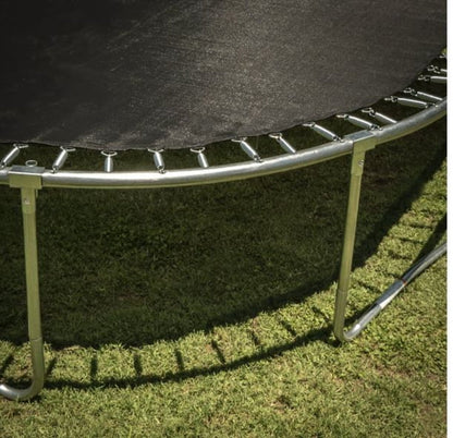 JumpKing 10’ x 15’ Oval Trampoline with Basketball Hoop Model -  JK1015OVWBH-DAL
