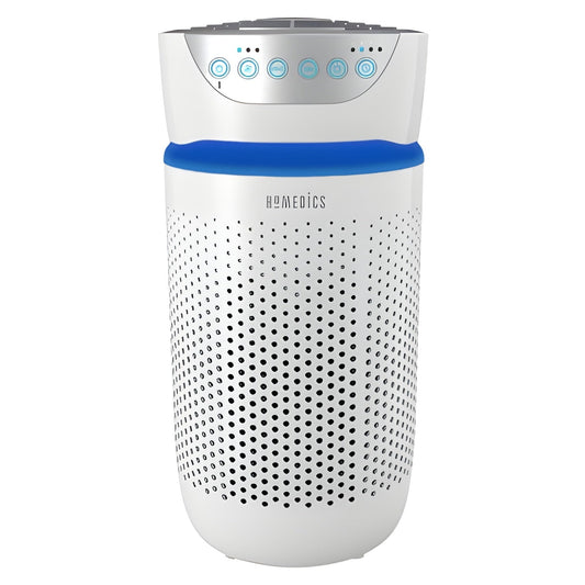 HoMedics TotalClean 5-in-1 UV - Air Purifier Small Rooms HEPA-Type 3 Speed - AP-T20WT