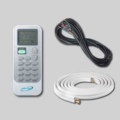 Air-Con Serene Series 18000 BTU 18 SEER Mini Split Air Conditioner 15ft Lineset & Wiring