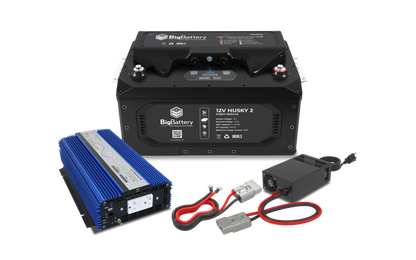 Big Battery 12V 1X HUSKY 2 KIT – AIMS + CHARGER - K0743