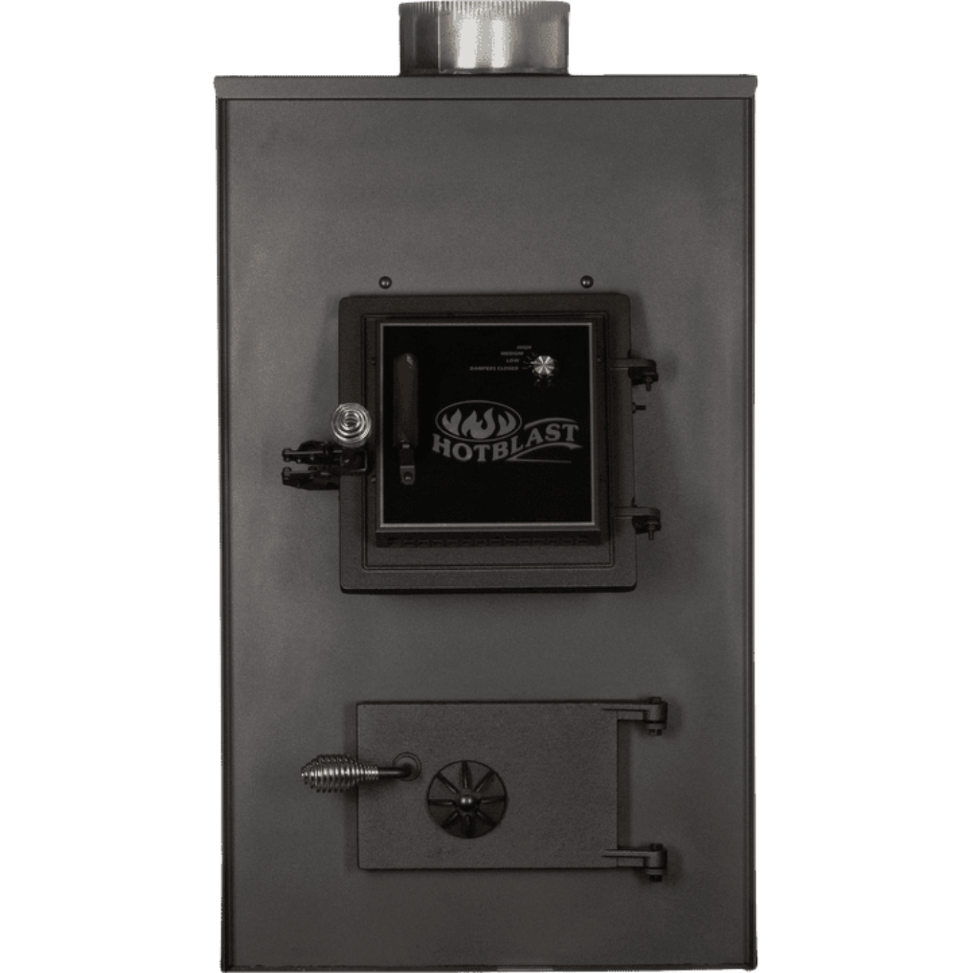 US Stove Hot Blast 1500 Warm Air Coal Furnace 2,500 sq. ft. 139,000 BTU New - 1500