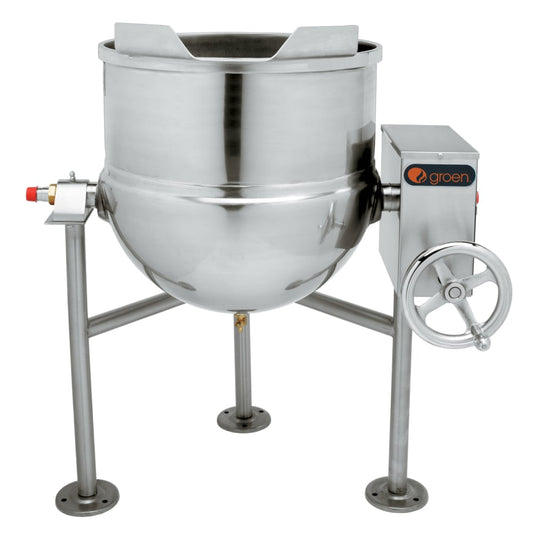Globe  Groen DL-40, INA/2 Direct Steam 40-Gallon Kettle/Cooker Mixer - GRDL40INA2