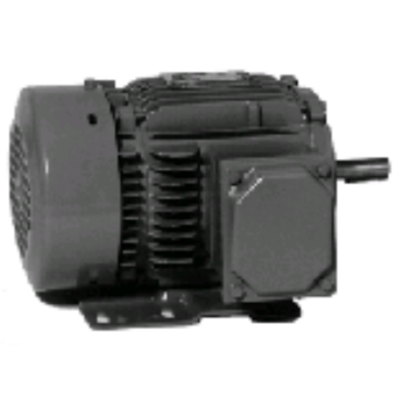 U.S. Motors D40V2B Inverter Vector Duty Three Phase ODP Horizontal - Footed Motor - D40V2B