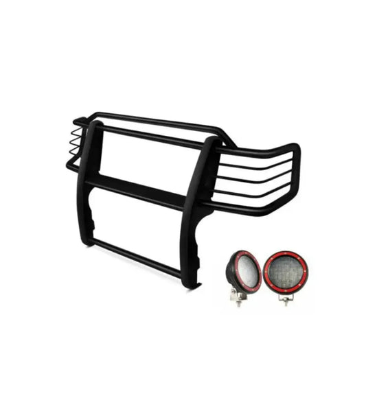 Black Horse 17TN23MA-PLFR Grille Guard Kit - BLK17TN23MAFR