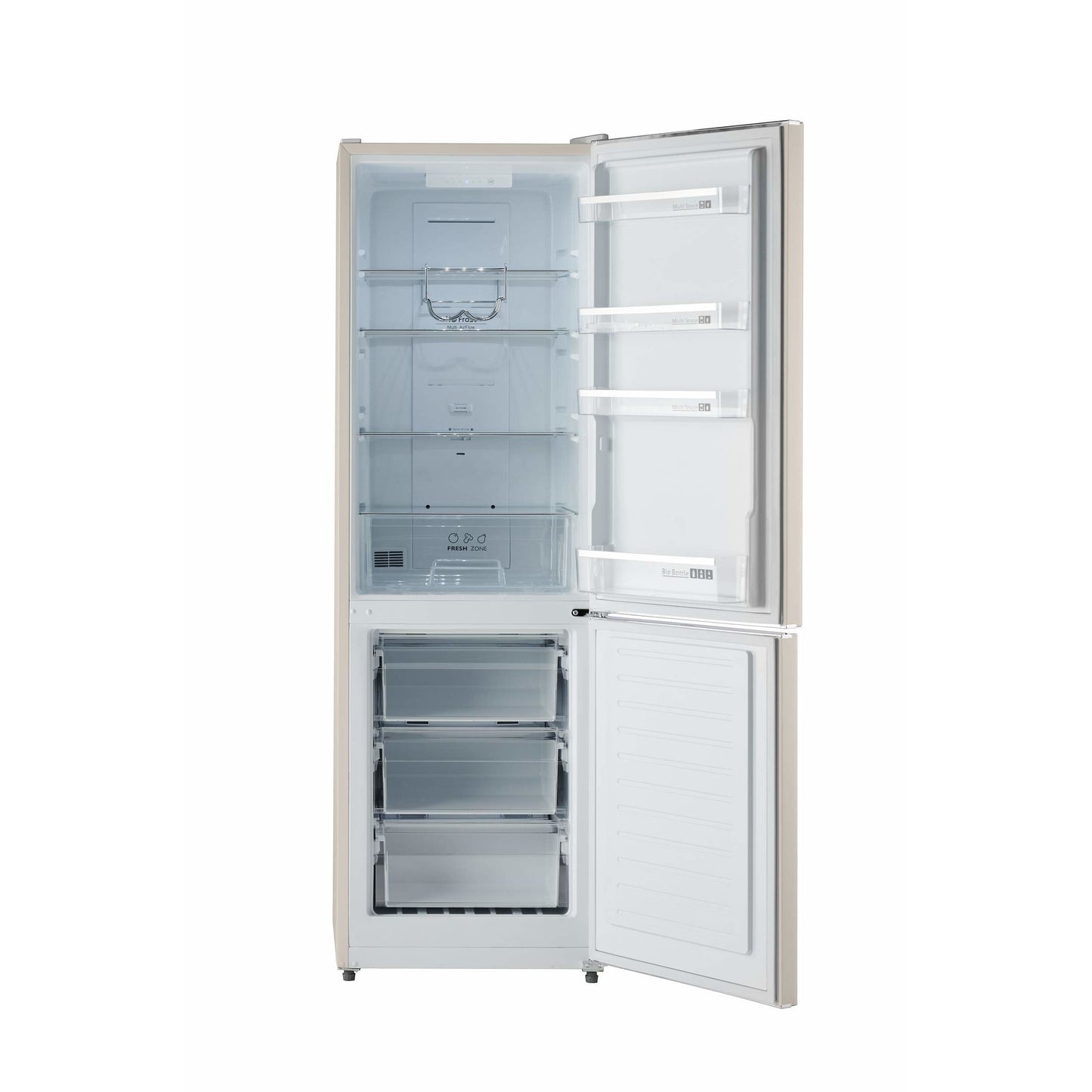 iio RM1 11 Cu. Ft. Retro-Mod Frost Free Refrigerator With Bottom Freezer - ALBR1372W-L