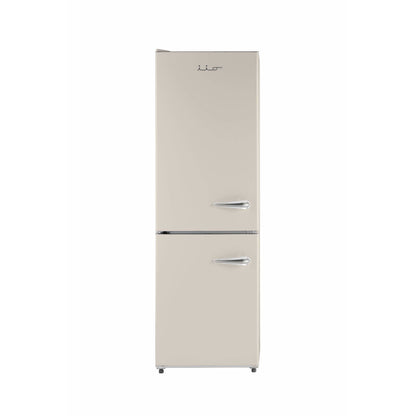 iio RM1 11 Cu. Ft. Retro-Mod Frost Free Refrigerator With Bottom Freezer - ALBR1372W-L