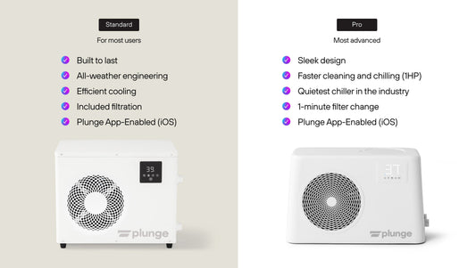 The Plunge Original Cold Plunge Tub - EVOLVE-XL-ST-COLD