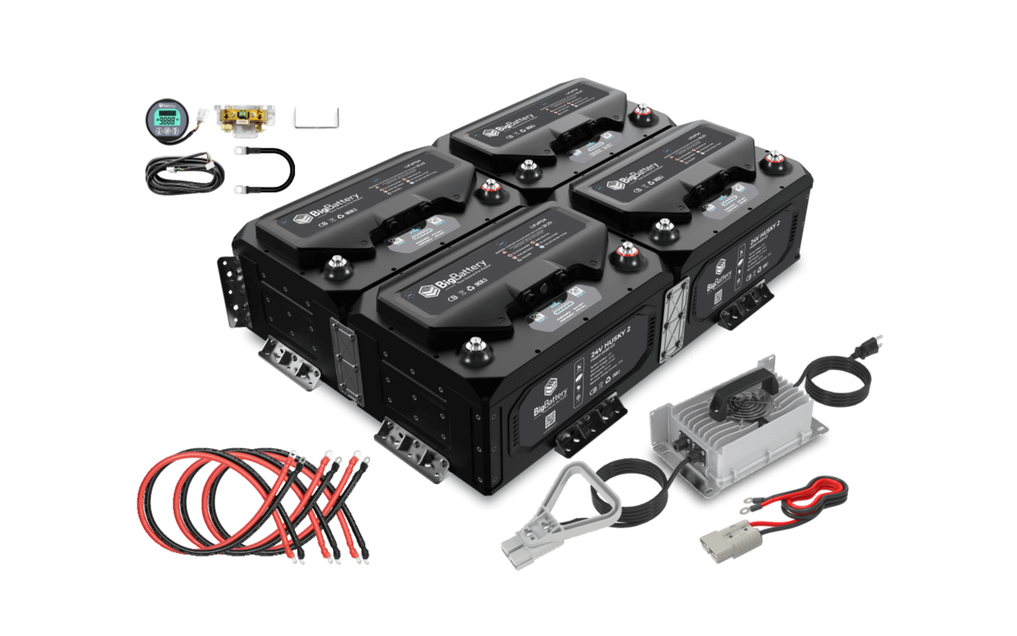 Big Battery 24V 4X HUSKY 2 KIT - K0987