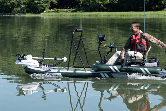 Sea Eagle FS1210K_ST 12'10" FishSUP 1210 Inflatable Fishing Stand-Up Paddleboard Start Up Package New - FS1210K_ST