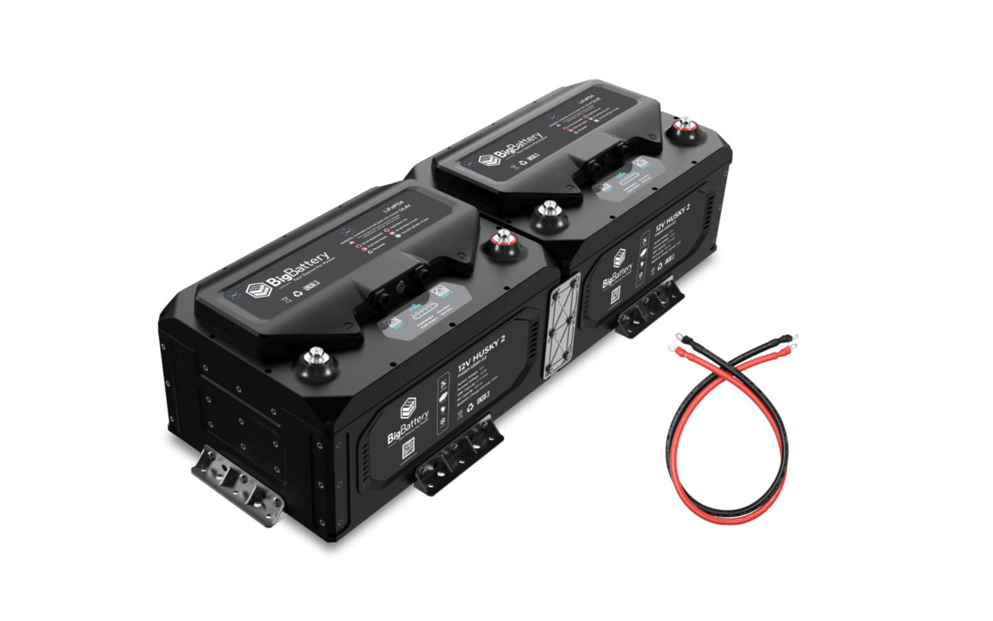 Big Battery 12V 2X HUSKY 2 KIT - K0747