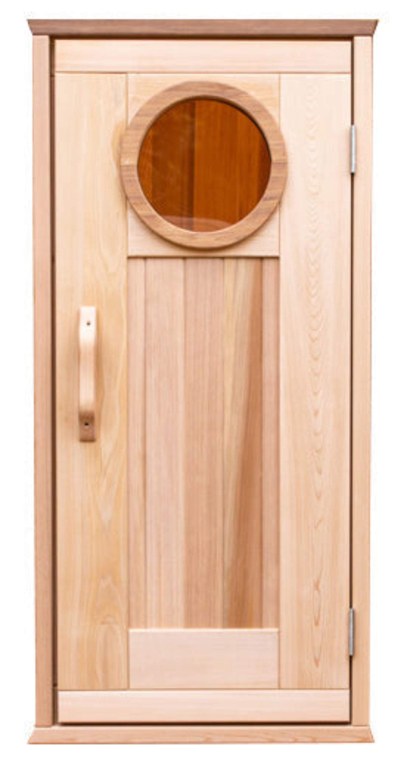 Dundalk LeisureCraft Knotty Cedar Outdoor Cabin Sauna - DLCKCOCS-5X6DBEH8KW