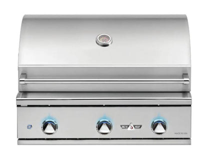 Delta Heat 32 Inch Propane Grill with Interior Lights - DHBQ32G-DL