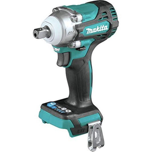 Makita XWT15XVZ 18V LXT Lithium-Ion Brushless Cordless 4-Speed 1/2" Sq. Drive Utility Impact Wrench w/Detent Anvil, Tool Only - XWT15XVZ