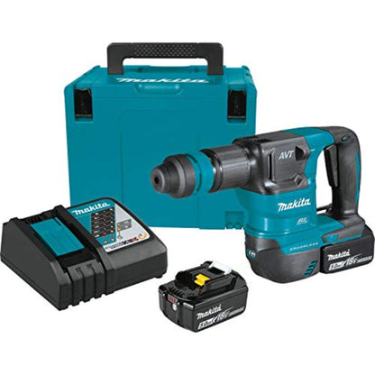 Makita 18V LXT Lithium-Ion Brushless Cordless SDS-PLUS AVT Power Scraper Kit - XKH01TJ