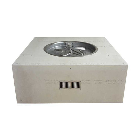 45″ x 18″ Square Ready to Finish Fire Pit Package - U45S/-NG/ML
