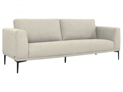 Modway Furniture 87" Beige Sofa with Contemporary Black Legs - Luxurious, Durable, and Stylish Furniture Centerpiece - 480932-HOMEROOTS
