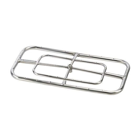 48" x 24" Stainless Steel Rectangle Ring - FRSR4824HC
