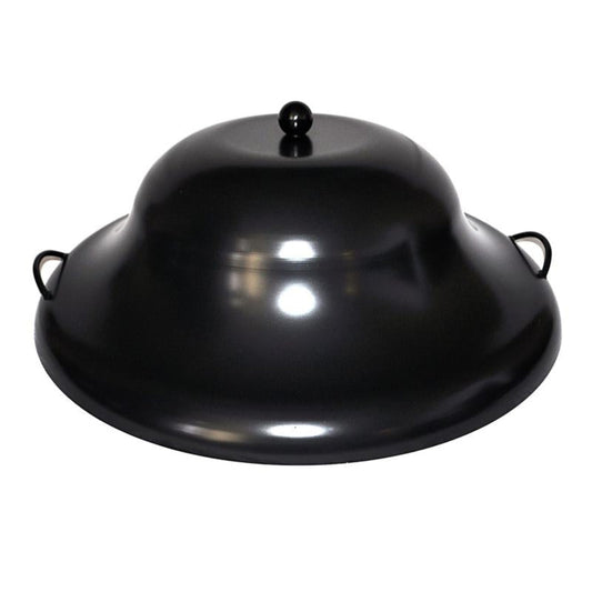 32" Hard Aluminum Fire Pit Cover - FPHC-32BL