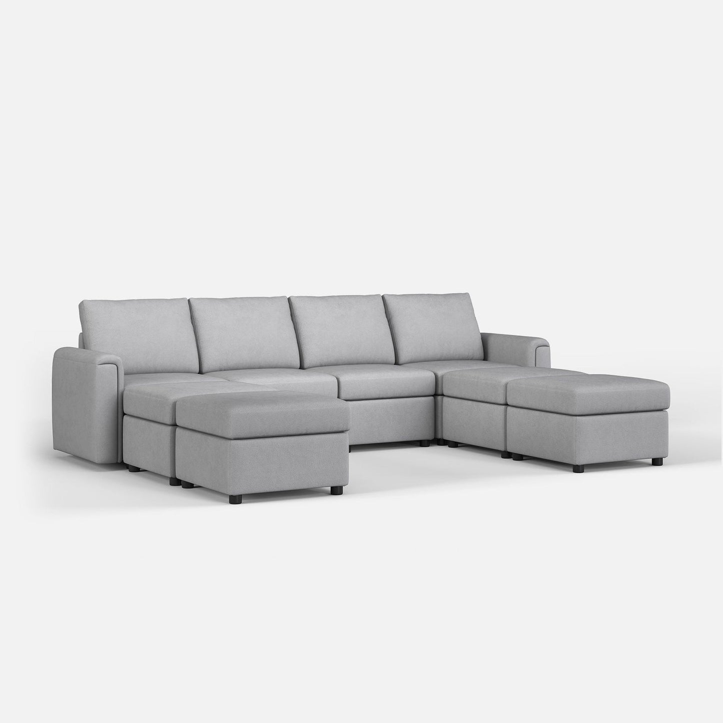 LINSY HOME RUBIK I  4 Seats with 4 Ottomans - US-LH-SPF-Sofa-S900-A11-44-0-00 Price