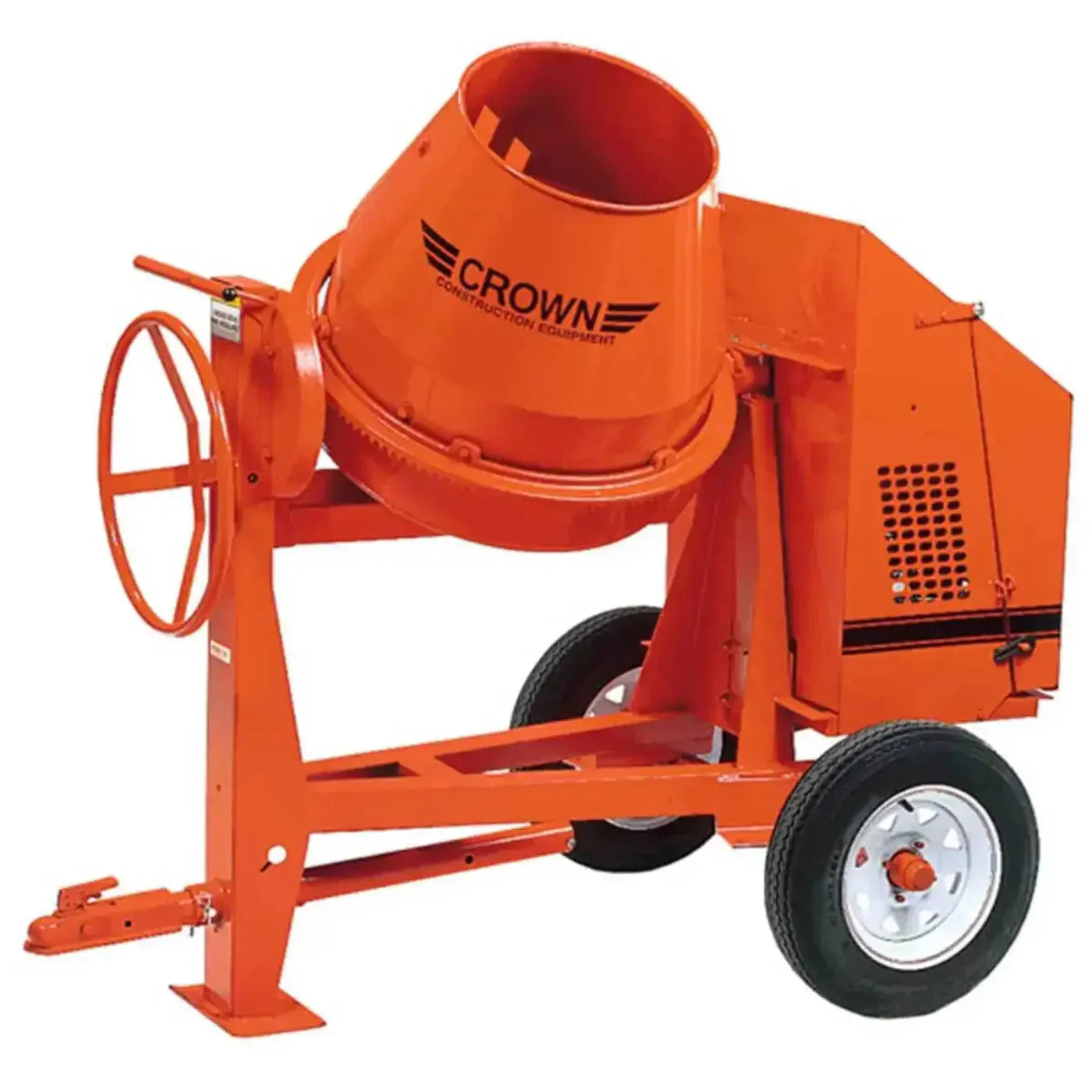 Crown C6 Concrete Mixer - 1101-1hp Electric-Pintle