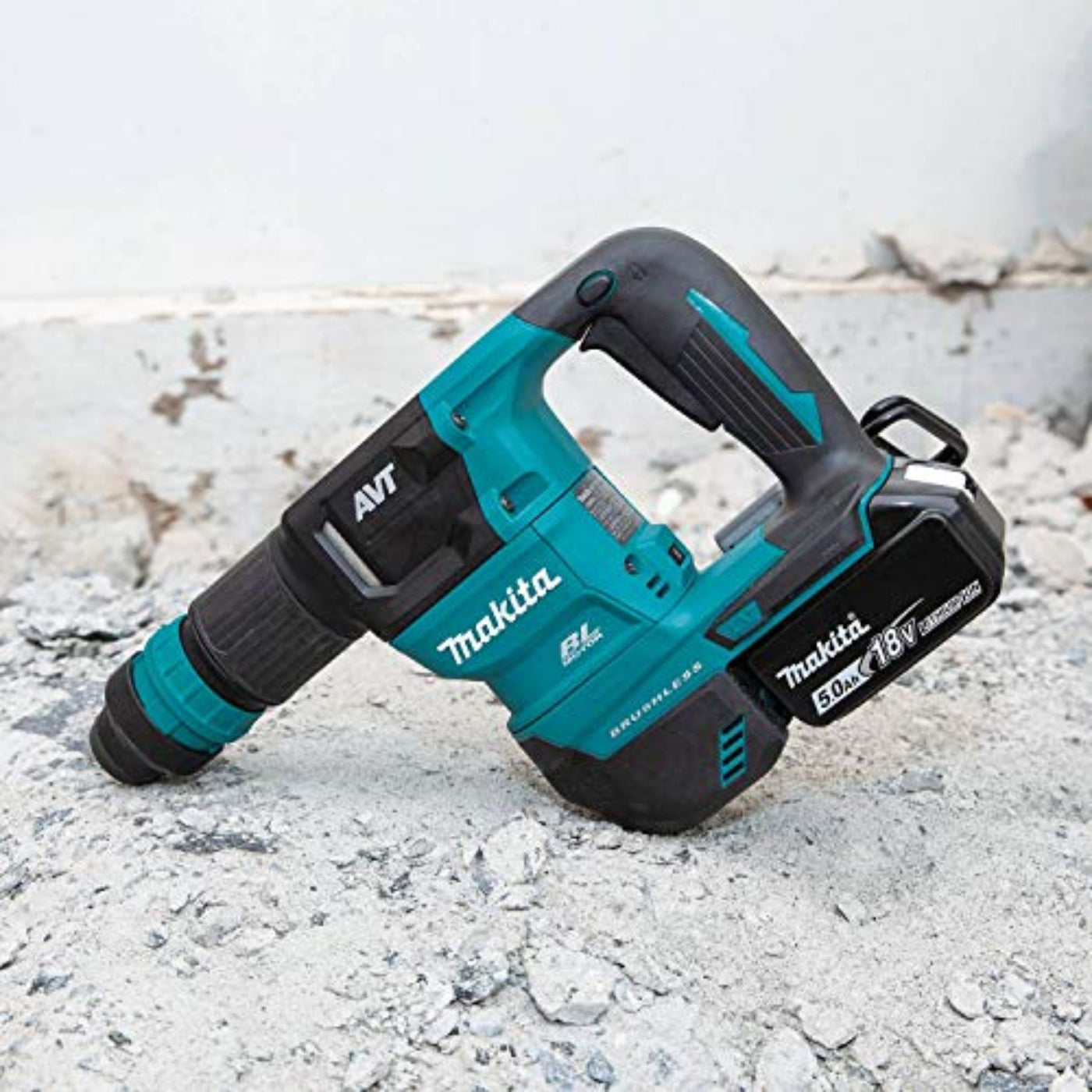 Makita 18V LXT Lithium-Ion Brushless Cordless SDS-PLUS AVT Power Scraper Kit - XKH01TJ