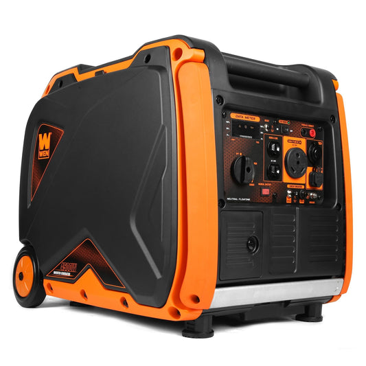WEN 56450i Super Quiet 4500-Watt RV-Ready Portable Inverter Generator with Fuel Shut-Off - 56450i