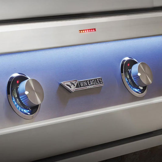 Twin Eagles 54" Eagle One With Infrared Rotisserie & Sear Zone - Built-in Gas Grill - TE1BQ54RS-L