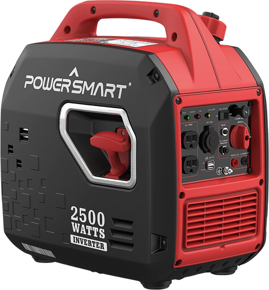 Powersmart Inverter Generator 1900/2500W Gas 4 Stroke Recoil Start New - PS5020W