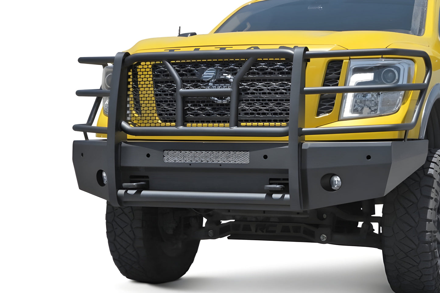 Steelcraft Elevation Front Bumper Nissan Titan XD 2016-2021 with Grille Guard - 60-14080C