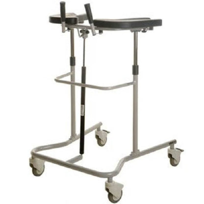 Patterson Medical- Cardiac Walker Pneumatic Steel Frame 333 lbs. Weight Capacity 35 to 51 Inch Height - 960170
