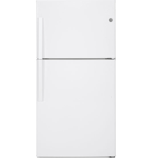 GE APPLIANCES GIE21GTHWW GE(R) ENERGY STAR(R) 21.1 Cu. Ft. Top-Freezer Refrigerator - GIE21GTHWW-KT